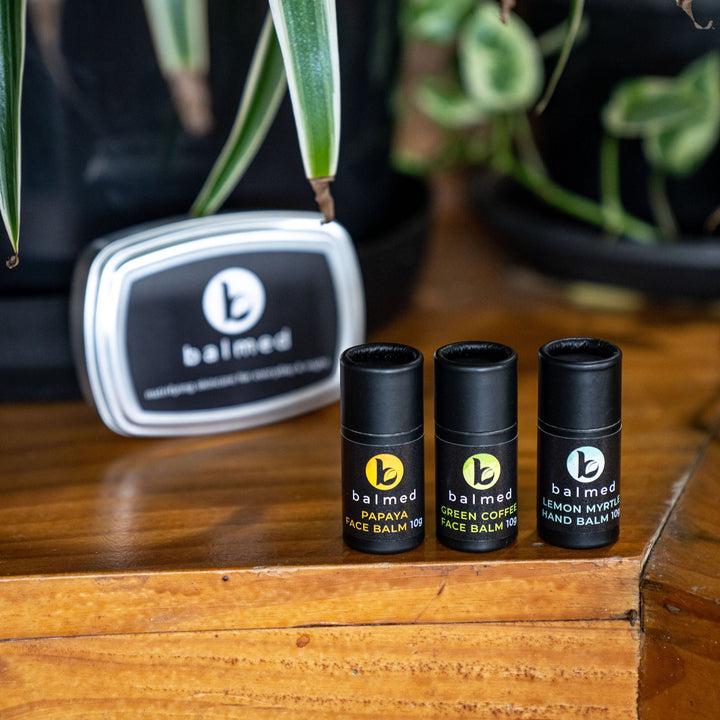the mini’s, travel trio! BUY THE MINI'S TRAVEL SET AND RECEIVE THE LIP BALM FREE!